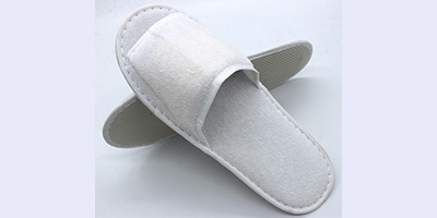  Wholesale Disposable White Terry Towel Eva Sole Spa Hotel Slipper