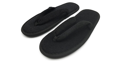 black terry flip flops slipper Resorts disposable spa flip flaps hotel flip flop