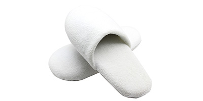 Luxury High Quality Cheap Embroidered Woven Coral Fleece Indoor Bathroom Hotel Slipper