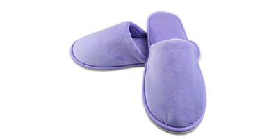  Comfortable coral fleece hotel slippers Pedicure flip flops indoor room guest luxury soft resorts s