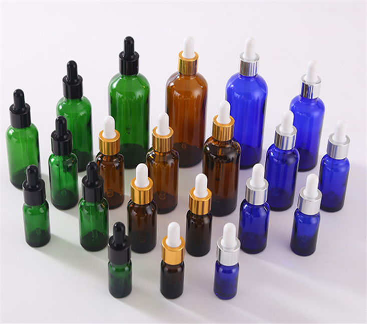 hotel Spa cosmetics essential oil glass dropper bottle