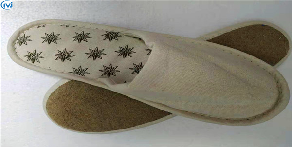 Compostable Environmentally Friendly Eco Flax Biodegradable Hotel Slipper