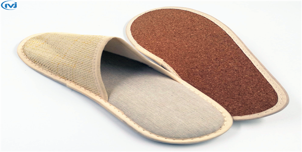  ECO 100% Natural Grass Biodegradable Slipper With Cork Sole